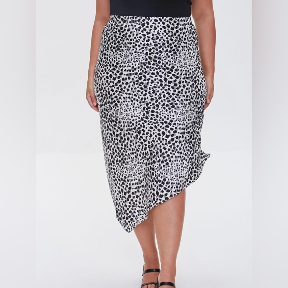 Leopard Midi Skirt